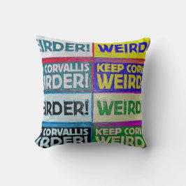 Almofada Mantenha Corvallis mais estranho!
