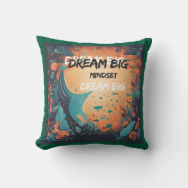 Almofada Mantenha-se inspirado - Designs motivacionais e de