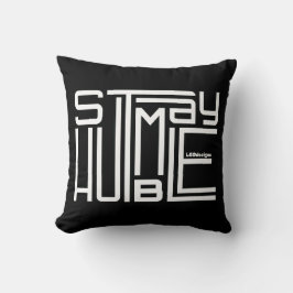 Almofada MANTENHA-SE motivacional e inspiracional HUMBLE