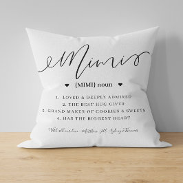 Almofada Manutenção de Definição Mimi Personalizada Elegant