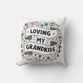 Almofada Mão em Mão, Coração a Coração: A Força de Fami