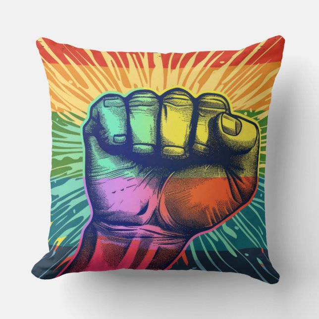 Almofada mãos amarradas (Frente)