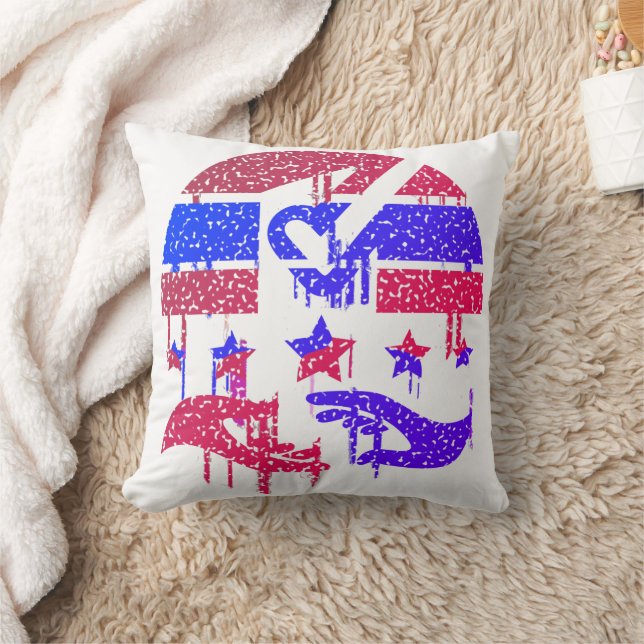 Almofada Mãos de Unidade (Cobertor)