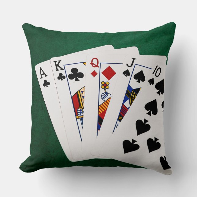 Almofada Mãos Poker - Hetero - Ace A Dez (Frente)