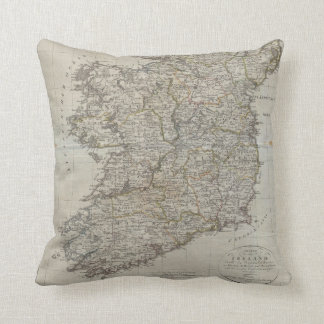 Almofada Mapa 1804 de Ireland
