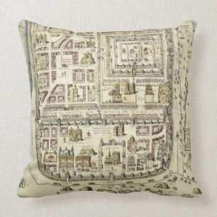 Almofada Mapa de Jerusalem e dos arredores, 'de C