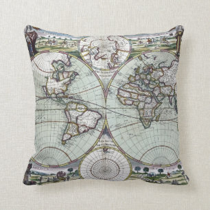 Almofada Mapa do mundo