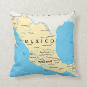 Almofada Mapa político de México