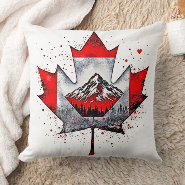 Almofada Maple Leaf Mountain Soul (Cobertor)