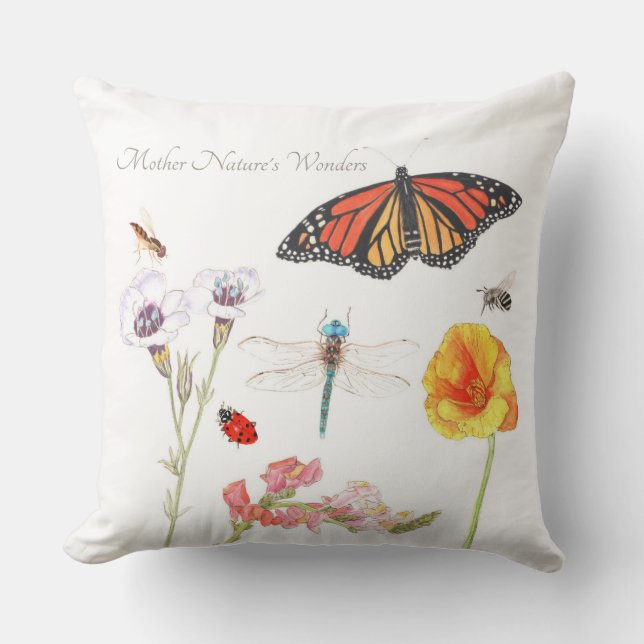 Almofada Maravilhas da Mãe Natureza (Frente)