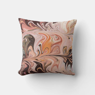 Almofada Marble Forms – Pink & Beige Soft Marble
