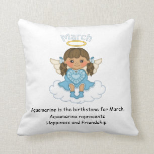 Almofada Marcha Birthstone Angel Brunette