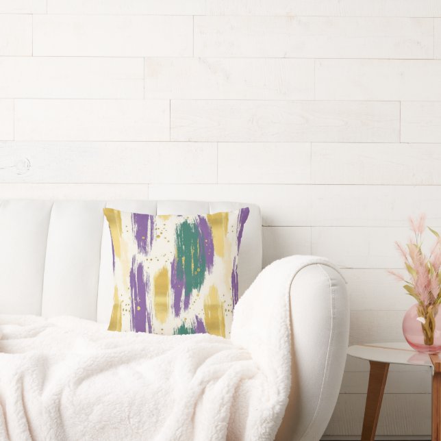 Almofada Mardi Gras Decorative Home Decor (Sofá)