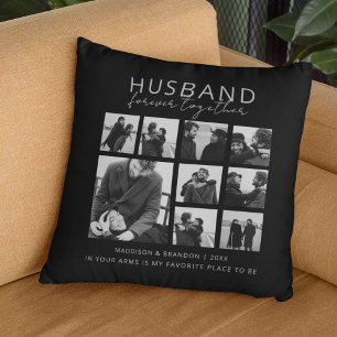 Almofada Marido Juntos Para Sempre Colagem de Fotos