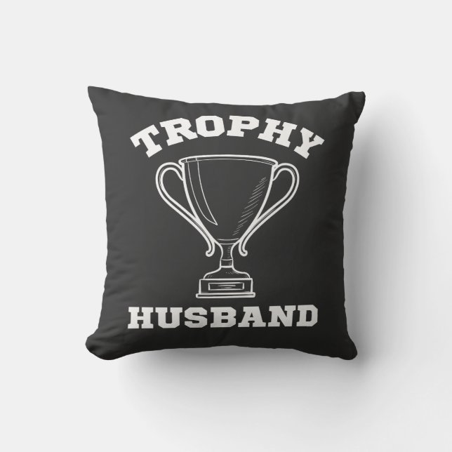 Almofada Marido Troféu Aniversário de Casamento   (Frente)