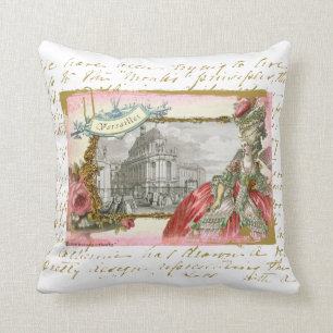 Almofada Marie Antoinette no travesseiro decorativo de