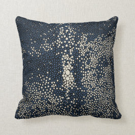 Almofada Marinho Azul e Cream Shagen
