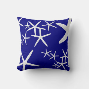 Almofada Marinho  Azul Starfish Travesseiro decorativo deco