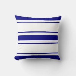 Almofada Marinho Blue e White Stripes