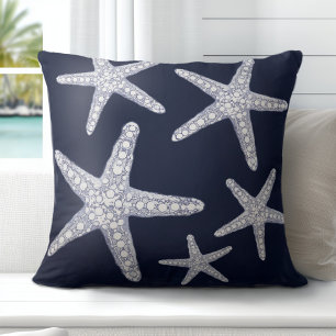 Almofada Marinho de Starfish Tropical Travesseiro decorativ
