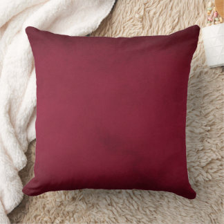 Almofada Maroon artístico, elegante Travesseiro decorativo