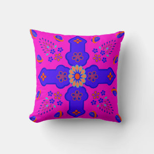Almofada Marrakesh Arabesque inspirou com ovos de fita bril