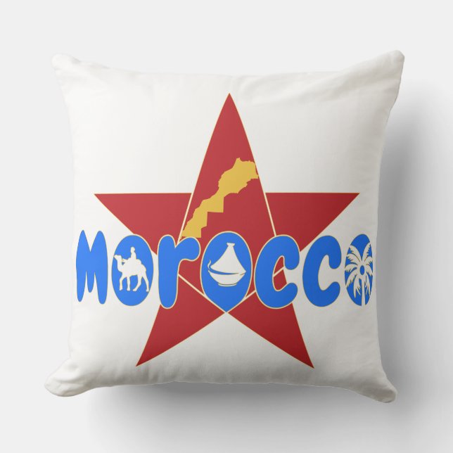 Almofada Marrocos; herança para cultivar com orgulho (Frente)