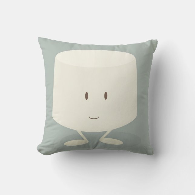 Almofada Marshmallow de sorriso (Frente)