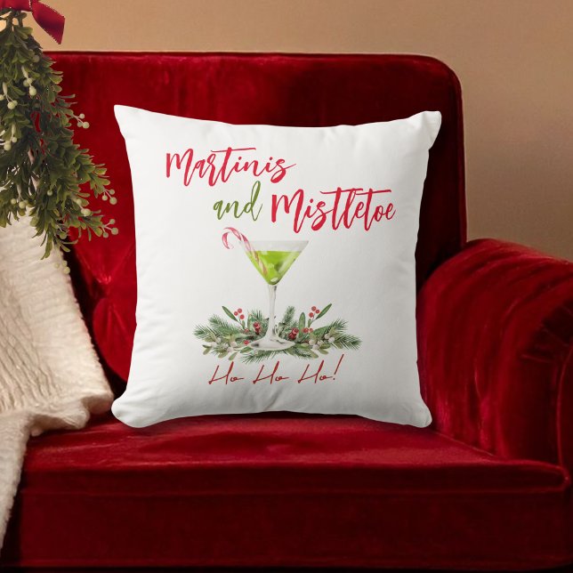 Almofada Martinis e Festas de Natal com Erva-de-passarinho  (Criador carregado)