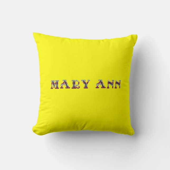 Almofada Mary Ann American MoJo Travesseiro (Frente)