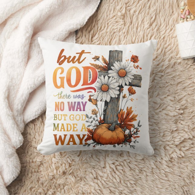 Almofada Mas Deus Fez Um Jeito (Cobertor)