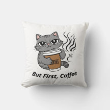 Mas primeiro, café - personalizado do Cat Lover