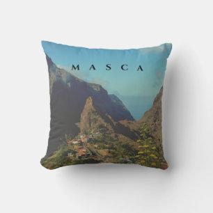 Almofada Masca na Espanha - Com dois lados diferentes