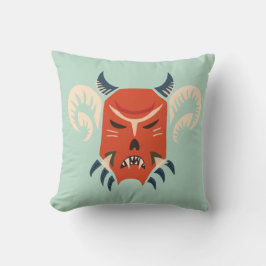 Almofada Máscara de demônio Mau de Halloween