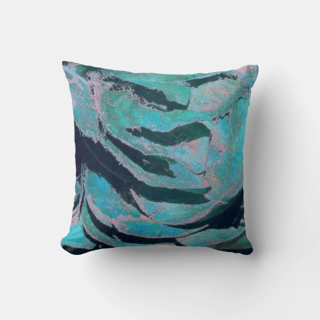 Almofada Máscara de Rir Azul (Frente)