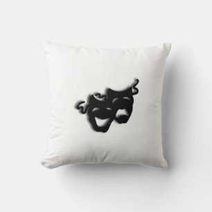 Almofada Máscaras de Teatro de Comédia e Tragédia