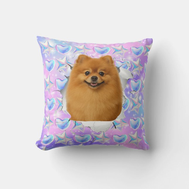 Almofada Mascote Mágico Personalizável que Salta Para Fora (Frente)