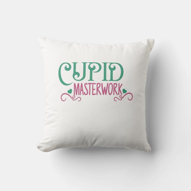 Almofada Masterwork Cupid de Presente de casal (Frente)