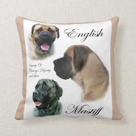 Almofada Mastiff Art Inglês
