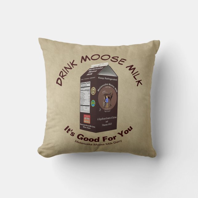 Almofada Matanuska Moose Milk (Frente)