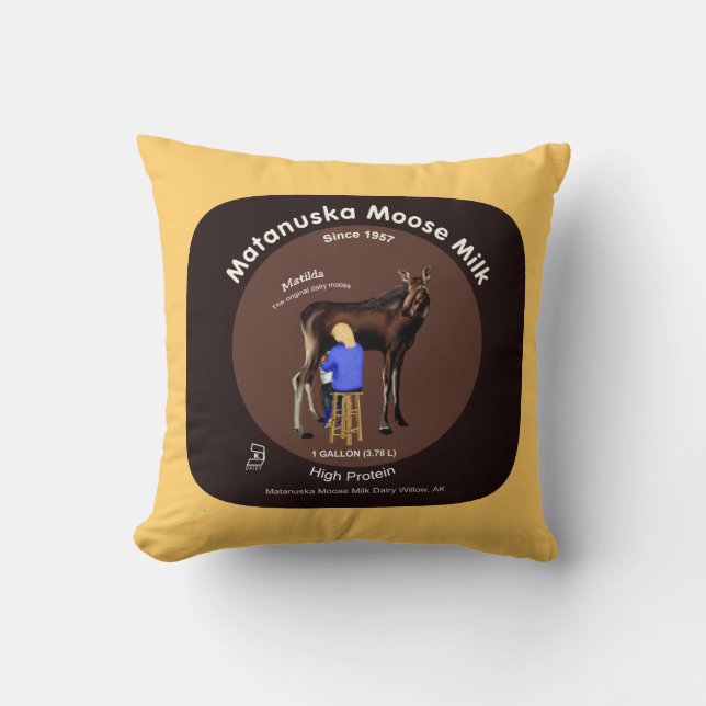 Almofada Matanuska Moose Milk (Frente)