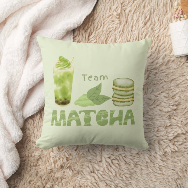 Almofada Matcha Green Tea, Equipe Matcha (Cobertor)