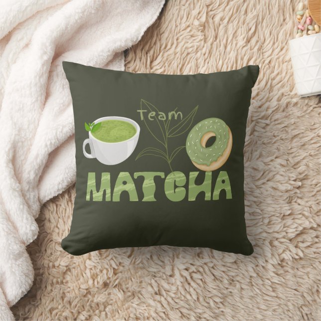 Almofada Matcha Green Tea, tudo é melhor com matcha (Cobertor)