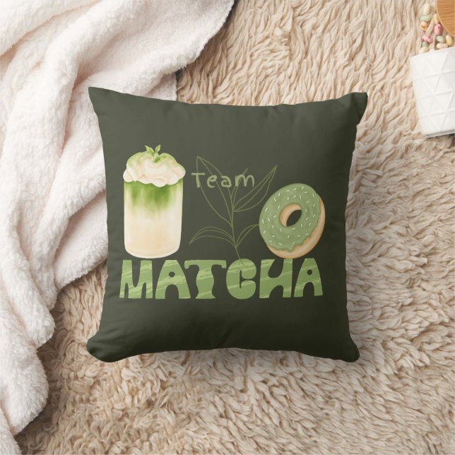 Almofada Matcha Green Tea, tudo é melhor com matcha (Cobertor)