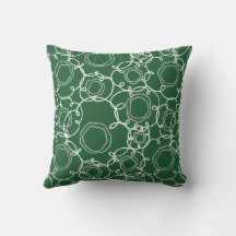 Matriz Floral Abstrata (Verde Escuro) Arte Refinad