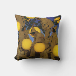 Almofada Maxfield Parrish art style