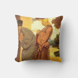 Almofada Maxfield Parrish art style