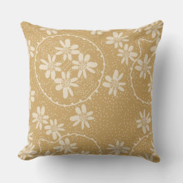 Almofada Maz Floral Bolinhas Caramelo Salgado