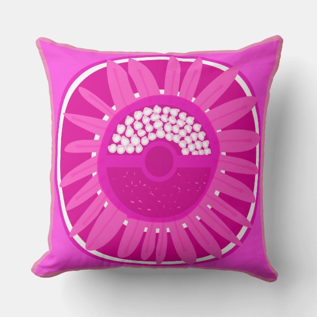 Almofada Mazipoodles Sunflower Sunshine: Rosa (Frente)