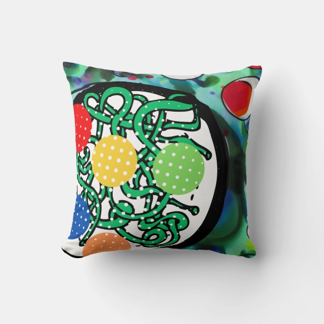 Almofada Meatball Madness (Frente)